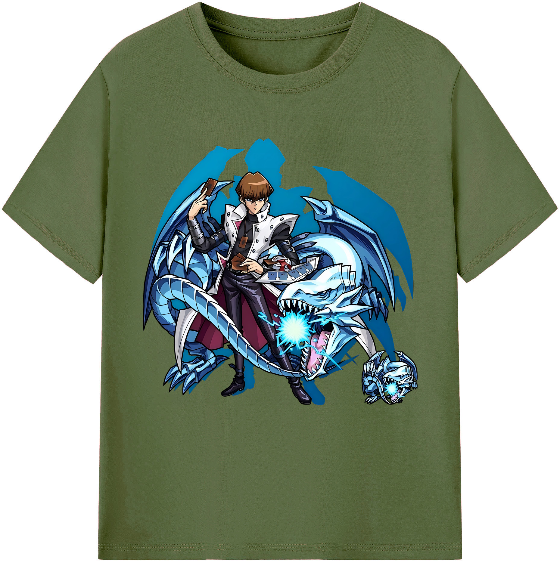 （画像用） 遊☆戯☆王 Yu-Gi-Oh! 綿100％半袖Tシャツ（フロントプリント）